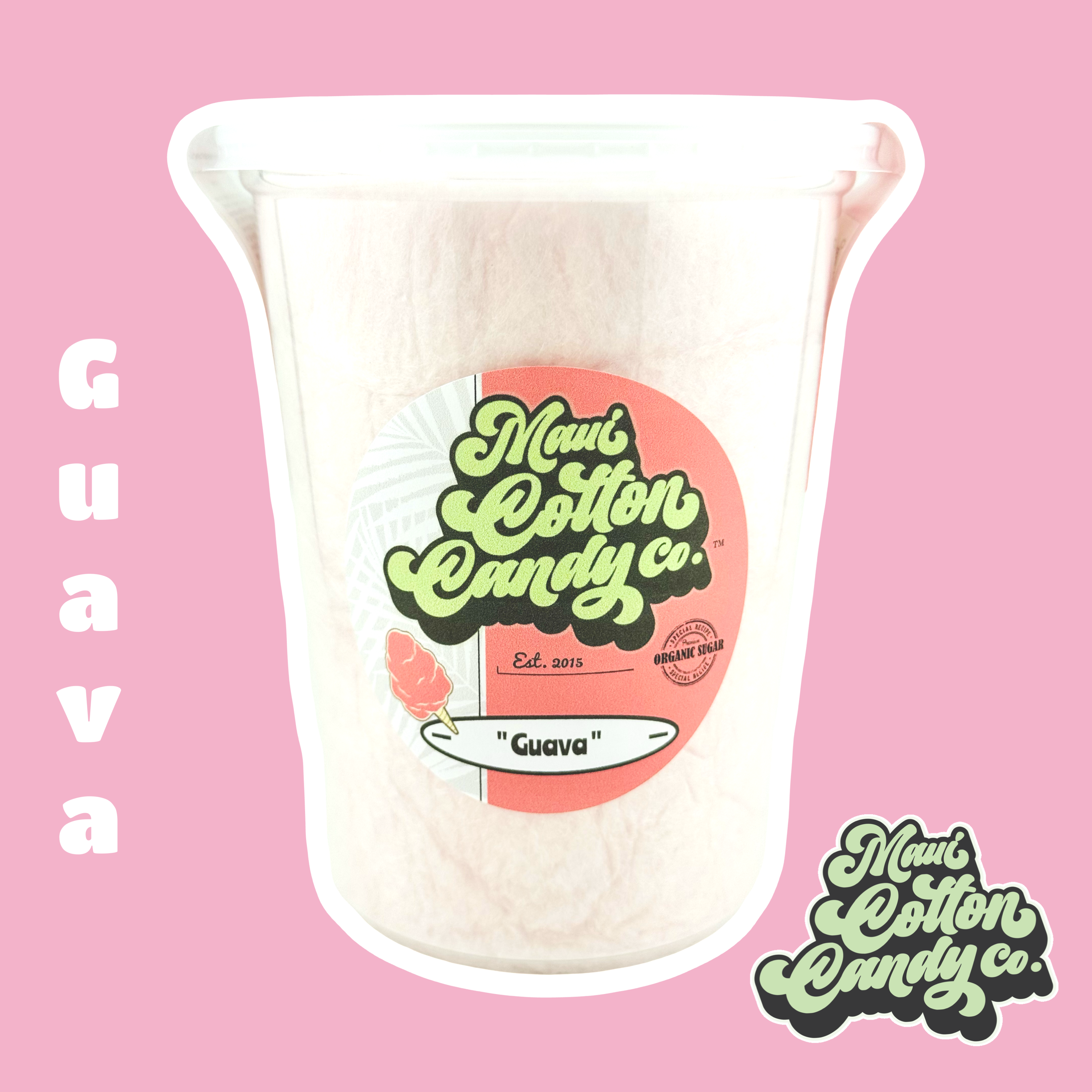 Image of guava cotton candy item