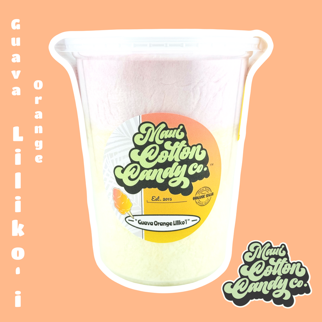 Image of Guava Orange Lilikoi cotton candy item