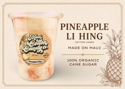 Pineapple Li Hing Cotton Candy