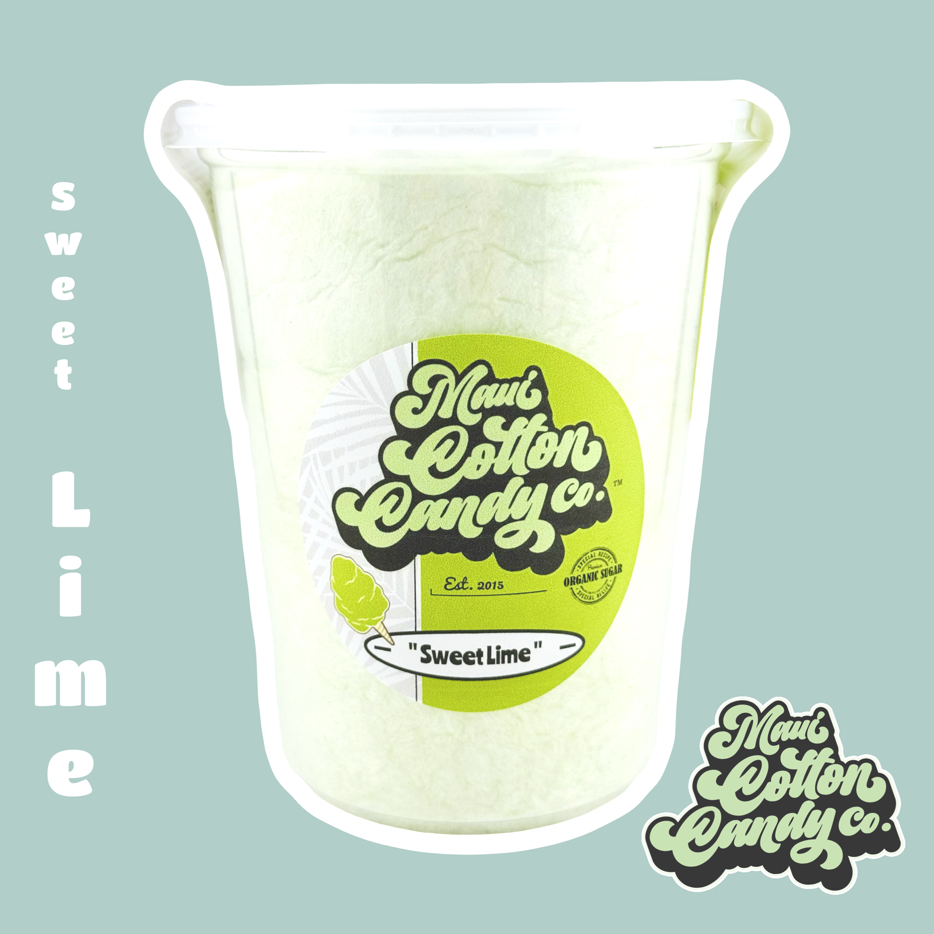 Image of sweet lime cotton candy item