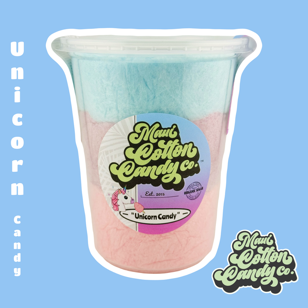 Image of unicorn cotton candy item