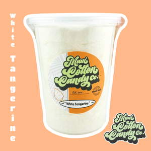 Image of white tangerine cotton candy item