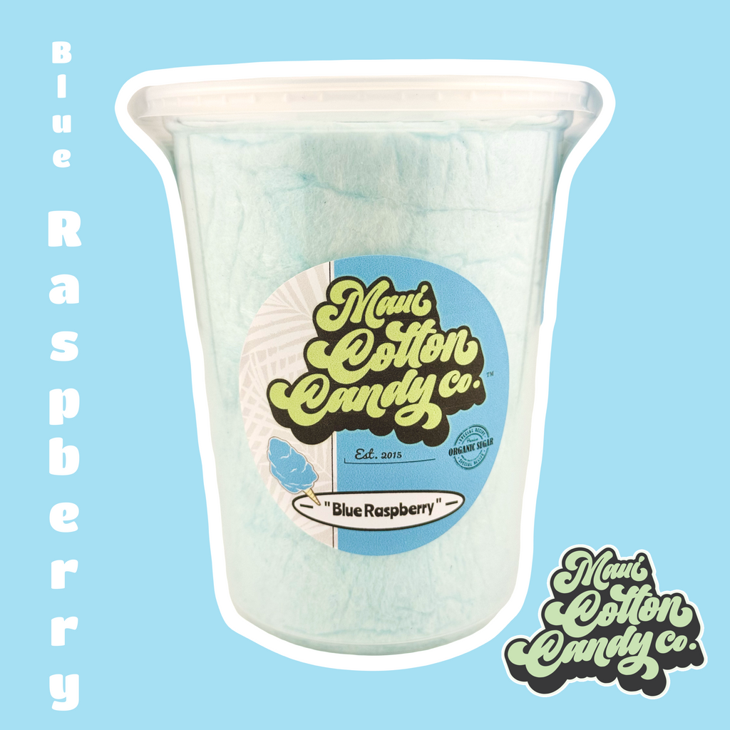 Image of blue raspberry cotton candy item