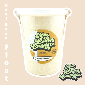 Image of root beer float cotton candy item