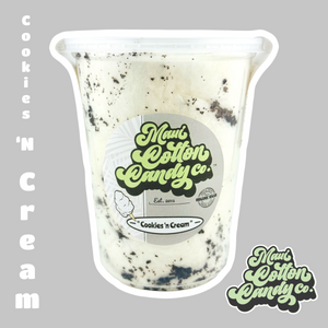 Image of cookies ‘n cream cotton candy item