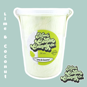 Image of Lime & Coconut cotton candy item