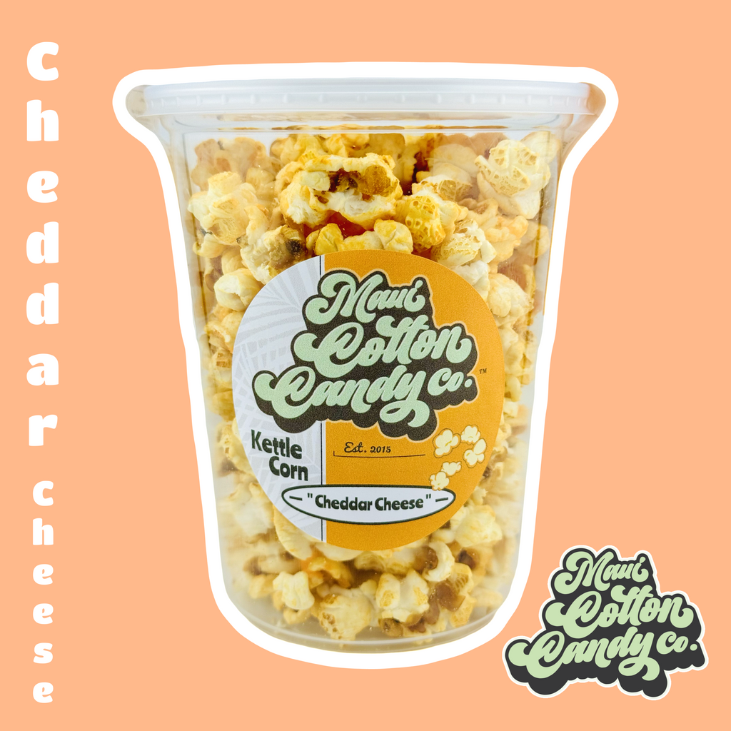 Image of cheddar cheese kettle corn item