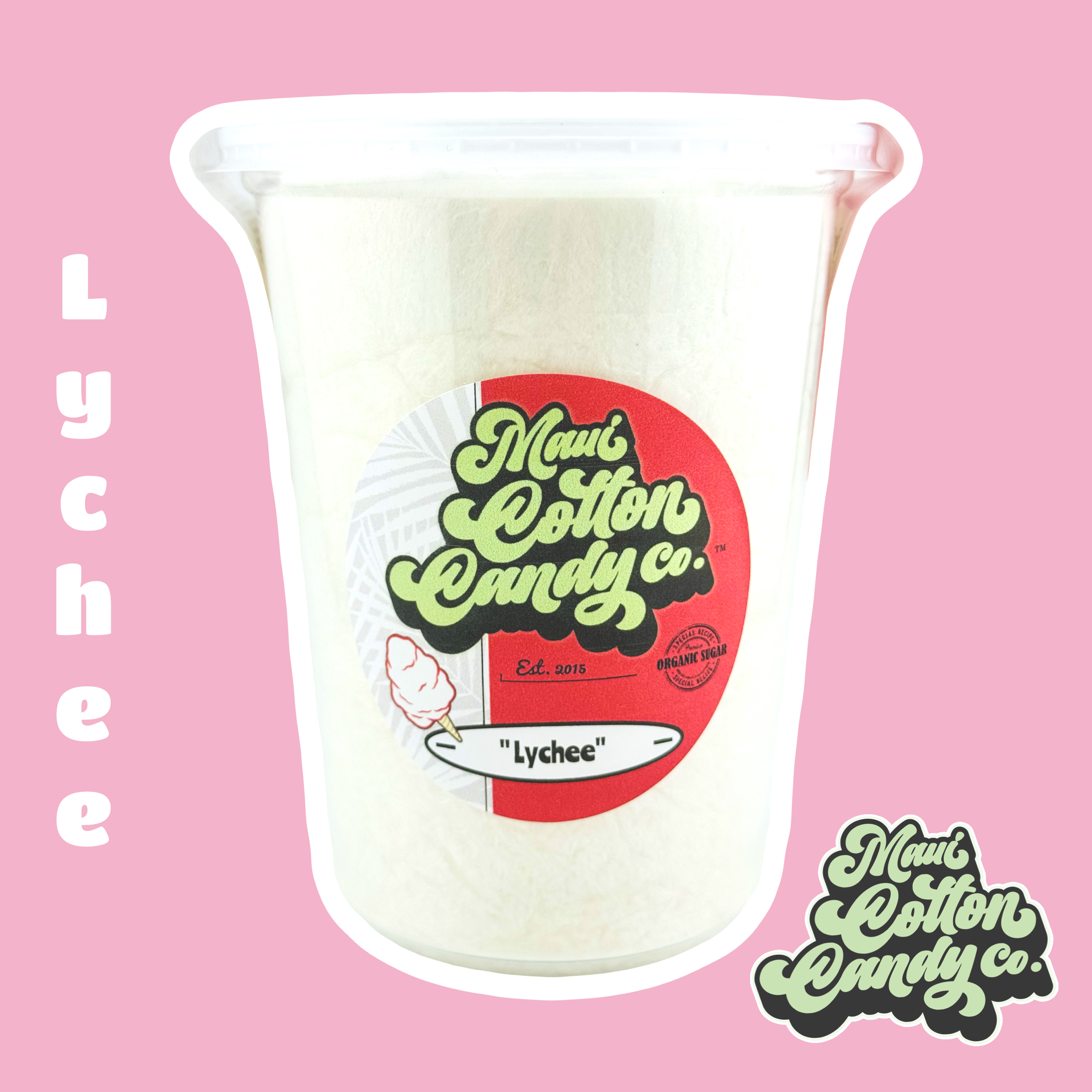 Image of lychee cotton candy item