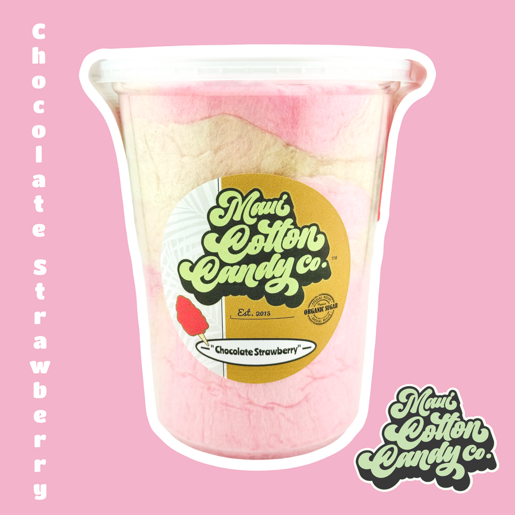 Image of Chocolate Strawberry cotton candy item