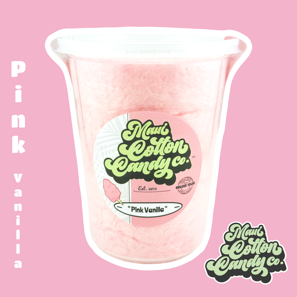 Image of pink vanilla cotton candy item