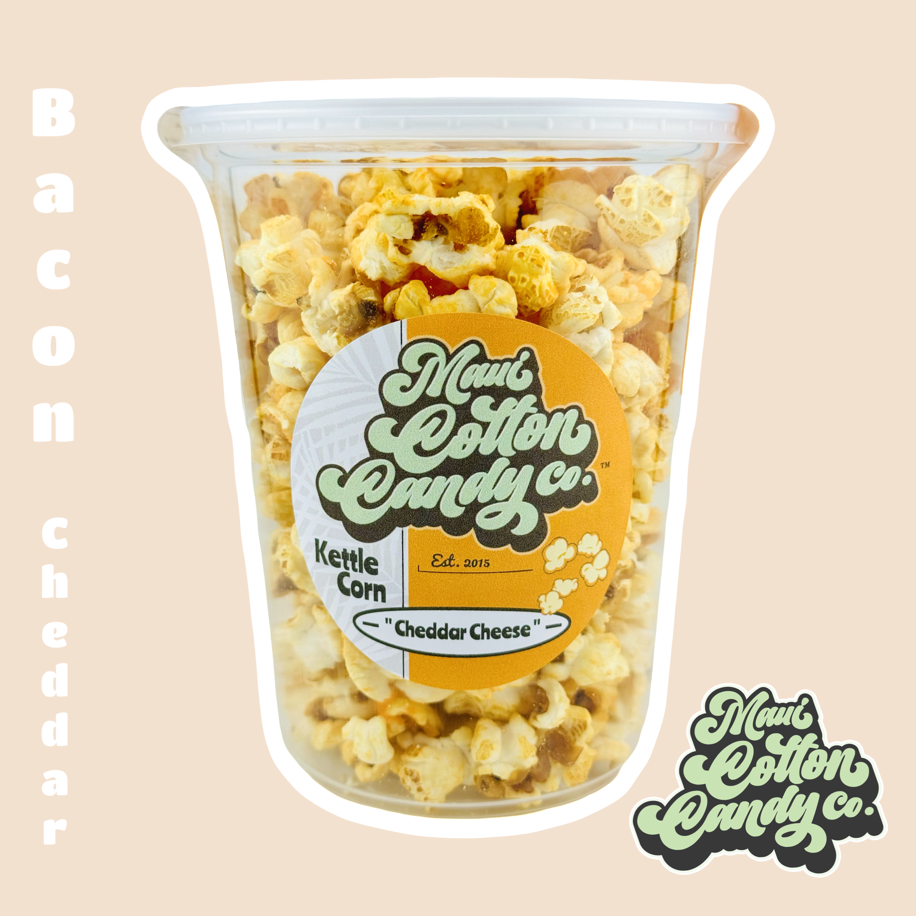 Image of bacon cheddar kettle corn item