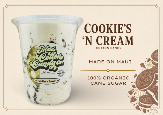 Cookies ‘n Cream cotton candy