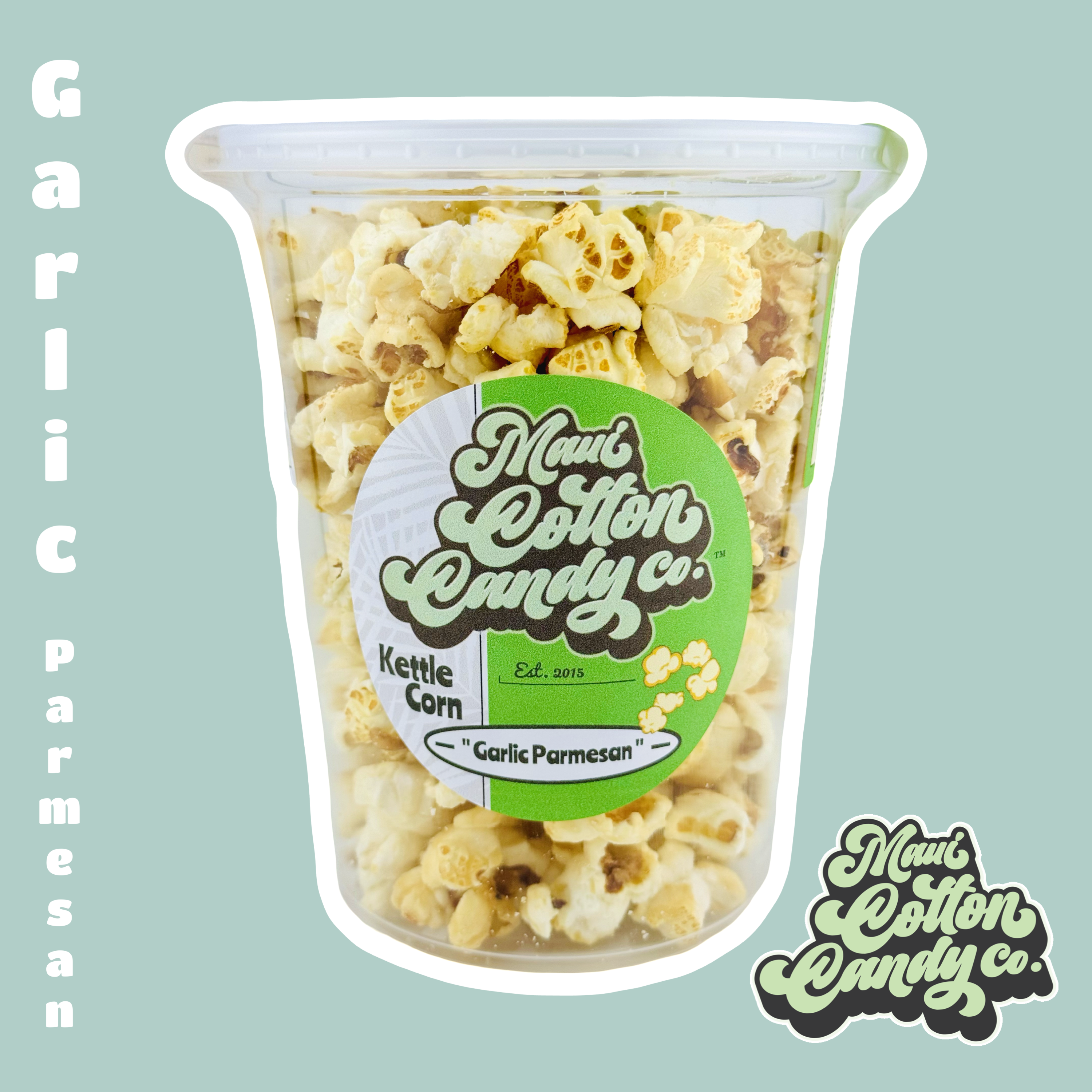 Image of garlic Parmesan kettle corn item